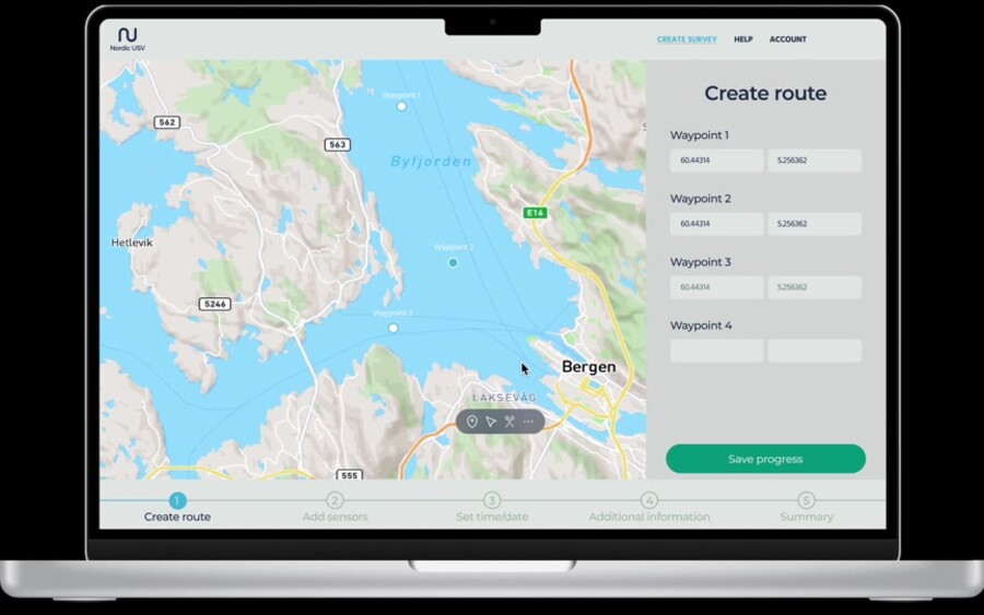 Nordic USV bestillingsplattform
